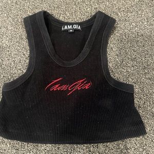 I am Gia crop tank